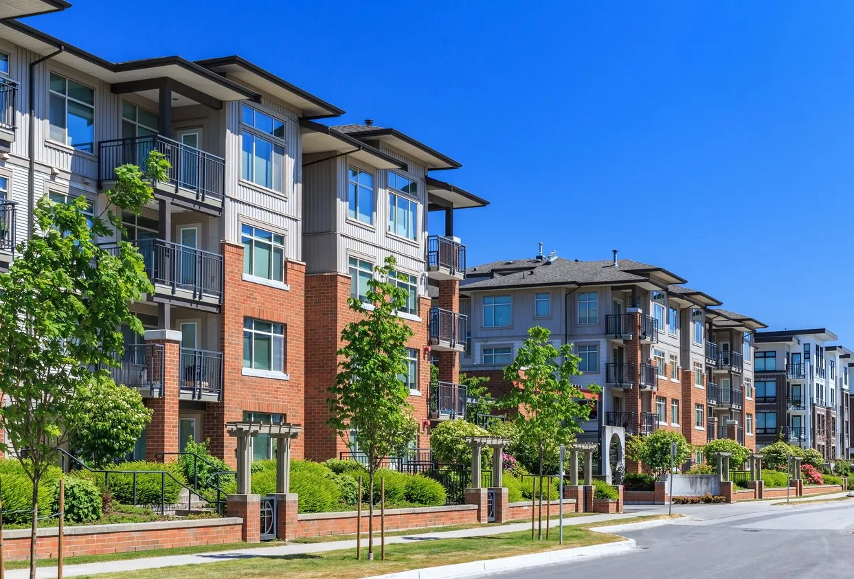 Edificio residencial multifamiliar en Estados Unidos